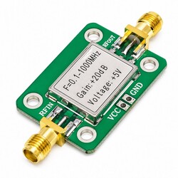 Robo90 - 0.1-4000MHz 20dB Kazançlı RF Geniş Bant Amplifikatör Modülü