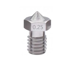 0.25mm E3D V5-V6 Çelik Nozzle - 1.75mm - Thumbnail