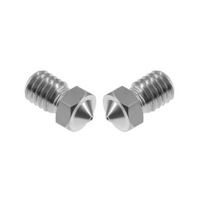 0.25mm E3D V5-V6 Çelik Nozzle - 1.75mm