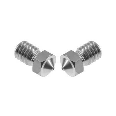 0.25mm E3D V5-V6 Çelik Nozzle - 1.75mm