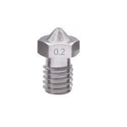 0.2mm E3D V5-V6 Çelik Nozzle - 1.75mm - Thumbnail