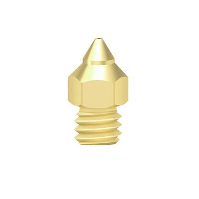Robo90 - 0.2mm TTS CR-6 SE - Ender 3 S1/Pro MK Pirinç Nozzle