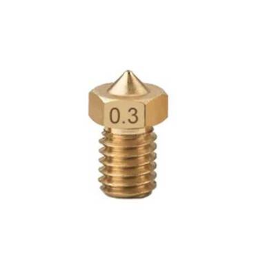 0.3mm E3D V5/V6 Pirinç Nozzle - 1.75mm