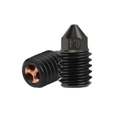 0.4mm Bambu Lab X1-P1P CHT Sert Çelik Nozzle - High Flow