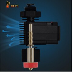 0.4mm E3D REVO All in One Pirinç Nozzle - Thumbnail