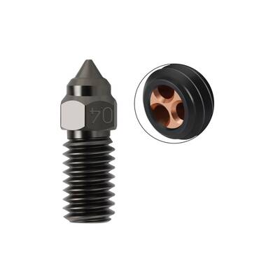 0.4mm Elegoo Neptun 4-4 Pro CHT Sertleştirilmiş Çelik Nozzle