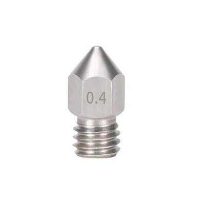 0.4mm Mk8 Çelik Nozzle - Creality Ender 3 V2/Ender 3 Pro/CR10 Uyumlu