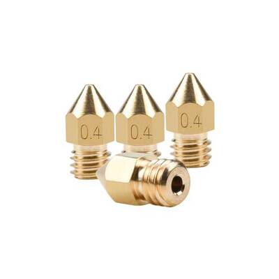 0.4mm MK8 Pirinç Nozzle- Creality Ender 3 V2/Ender 3 Pro/CR10 Uyumlu