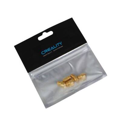 0.4mm Mk8 Pirinç Nozzle- Orijinal Creality - 5 Adet - Ender Uyumlu