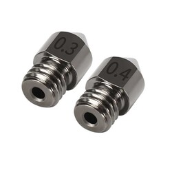 0.4mm Sertleştirilmiş Çelik MK8 Nozzle - 1.75mm - Creality Uyumlu - Thumbnail
