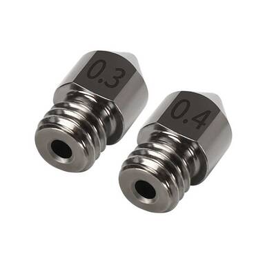 0.4mm Sertleştirilmiş Çelik MK8 Nozzle - 1.75mm - Creality Uyumlu
