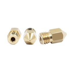 0.5mm Mk8 Yassı Pirinç Nozzle - Thumbnail