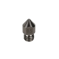 0.5mm Sertleştirilmiş Çelik MK8 Nozzle - 1.75mm - Creality Uyumlu - Thumbnail