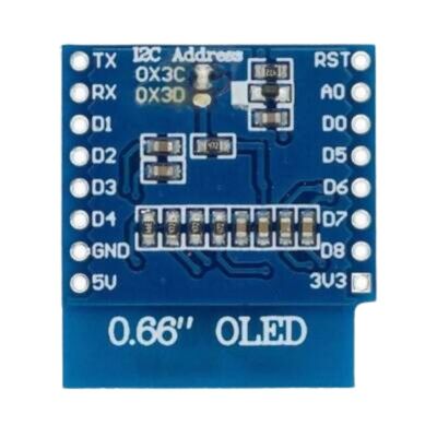 0.66'' 64x47 Oled Grafik Lcd Ekran - Beyaz
