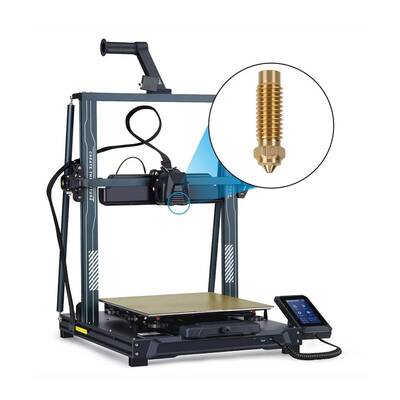 0.6mm Elegoo Neptune 4 Plus / Neptune 4 Max Pirinç Nozzle
