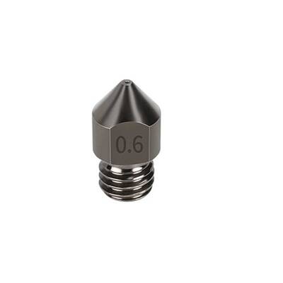 0.6mm Sertleştirilmiş Çelik MK8 Nozzle - 1.75mm - Creality Uyumlu