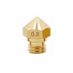 0.8mm MK10 Pirinç Nozzle - M7 - Thumbnail