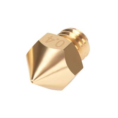 0.8mm Mk8 Pirinç Nozzle - Geniş Kafalı (M8) - Creality Uyumlu