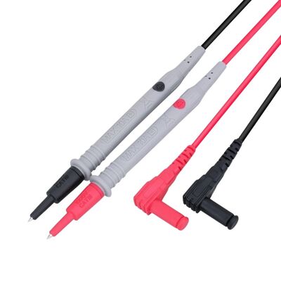 1 Çift İğne Uç Dijital Multimetre Ölçü Aleti Kablosu Entegre Probu - 10A