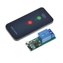 Robo90 - 1 Kanal IR Kumandalı Röle Kiti - 5V