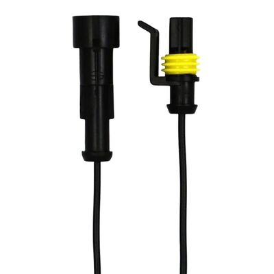 1 Pin Kablolu Su Geçirmez Konnektör Takımı
