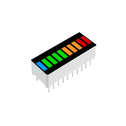 10 Segment 4 Renkli LED Batarya Seviye Göstergesi - Thumbnail