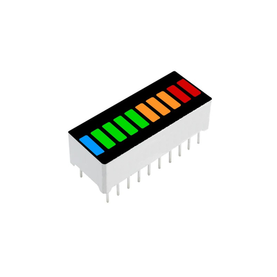 10 Segment 4 Renkli LED Batarya Seviye Göstergesi
