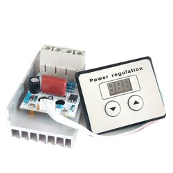 10000W Dimmer Motor Ampul Fan Sıcaklık Kontrol Ekranlı - Thumbnail