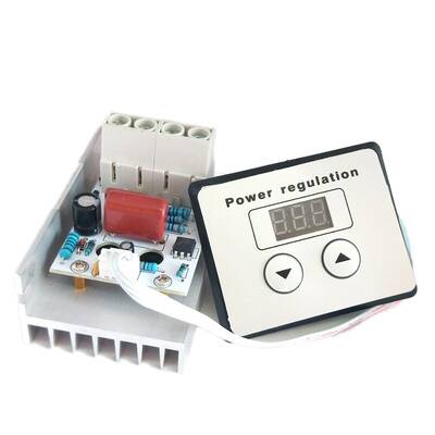 10000W Dimmer Motor Ampul Fan Sıcaklık Kontrol Ekranlı