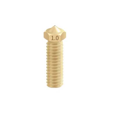 1.0mm E3D Volcano Pirinç Nozzle - 1.75mm - Sidewinder X1