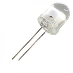 Robo90 - 10mm Şeffaf Mavi Led