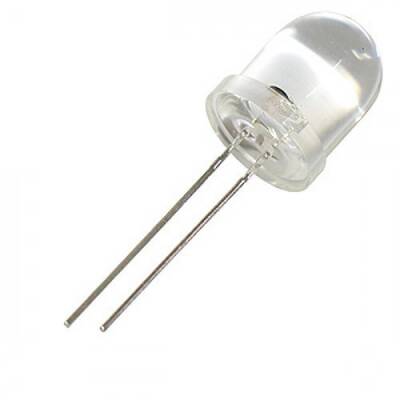 10mm Şeffaf Mavi Led