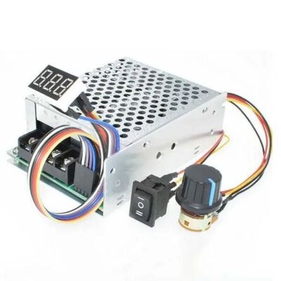10V-55V 40A PWM Fırçalı DC Motor Sürücü - CW CCW Ters Haraket Anahtarlı ve LED Ekranlı