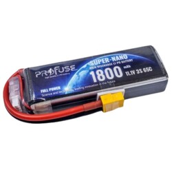 11.1V 3S 1800mAh Lipo Batarya - 65C - Thumbnail