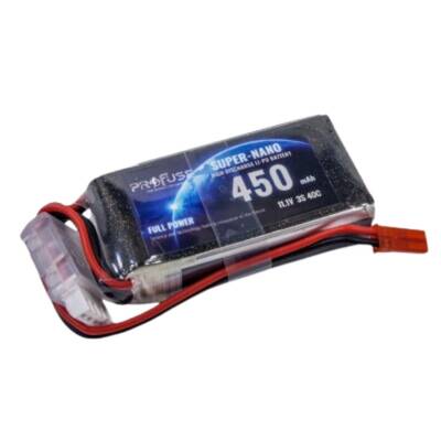 11.1V 3S 450mAh Lipo Batarya - 40C