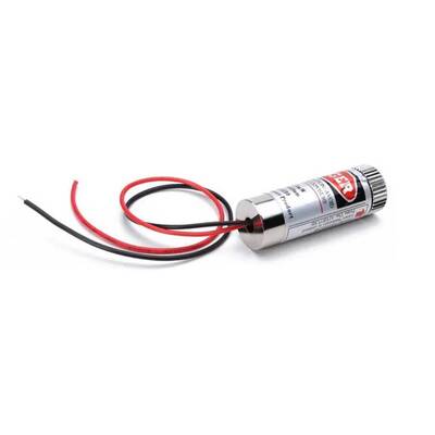 12mm 650nm 5mW Çapraz-Artı Kırmızı Lazer - 5V