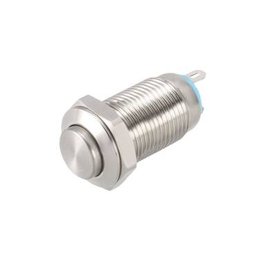 12mm Işıksız Metal Yaylı Buton 2P