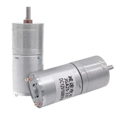 12V 25mm 60 RPM Redüktörlü DC Motor - Thumbnail