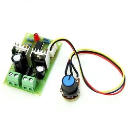 Robo90 - 12V-36V 3A PWM DC Motor Sürücü Motor Hız Kontrol Kartı