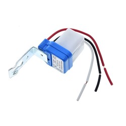 12V DC-AC Fotosel Otomatik Işık Sensörü - Gece Sensörü - Thumbnail
