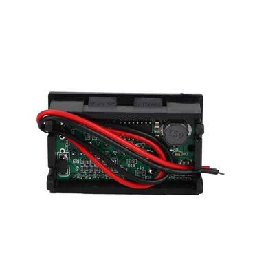 12V Dijital Voltmetre - 5V 2.1A Çıkış - Otomobil Uyumlu - 12V -5V Dönüştürücü