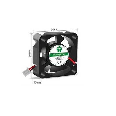 12V Sessiz Fan 30x30x10(3010) - 3D Yazıcı Uyumlu