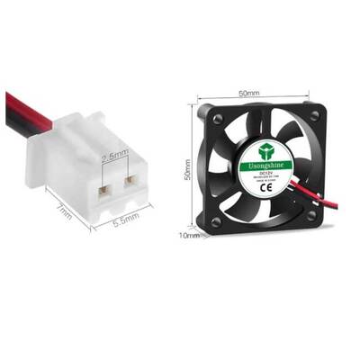 12V Sessiz Fan 50x50x10 (5010)