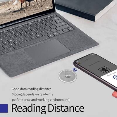 13.56Mhz NFC Etiket - Okunup Yazılabilir ISO14443A, Ntag 213-25mm