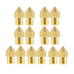 14 Adet MK8 Nozzle Seti - 7 Çeşit - Creality Uyumlu - Thumbnail