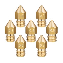 14 Adet MK8 Nozzle Seti - 7 Çeşit - Creality Uyumlu - Thumbnail
