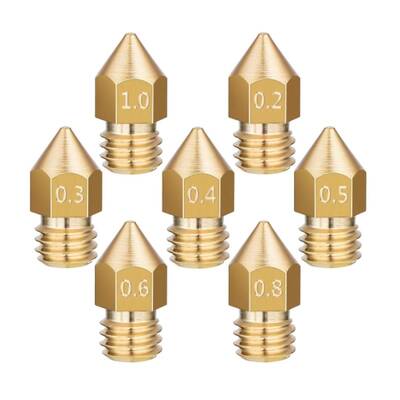 14 Adet MK8 Nozzle Seti - 7 Çeşit - Creality Uyumlu