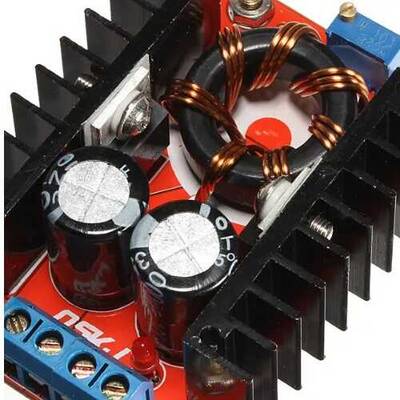150W DC-DC Voltaj/Gerilim Yükseltici - Boost Converter