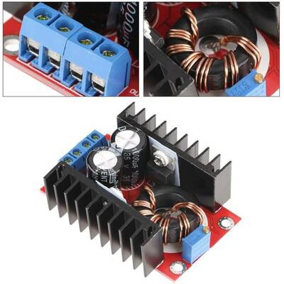 150W DC-DC Voltaj/Gerilim Yükseltici - Boost Converter