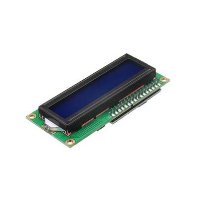 16x2 LCD Ekran - I2C Modüllü - Mavi - Arduino Uyumlu